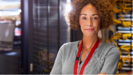 Headshot of person smiling